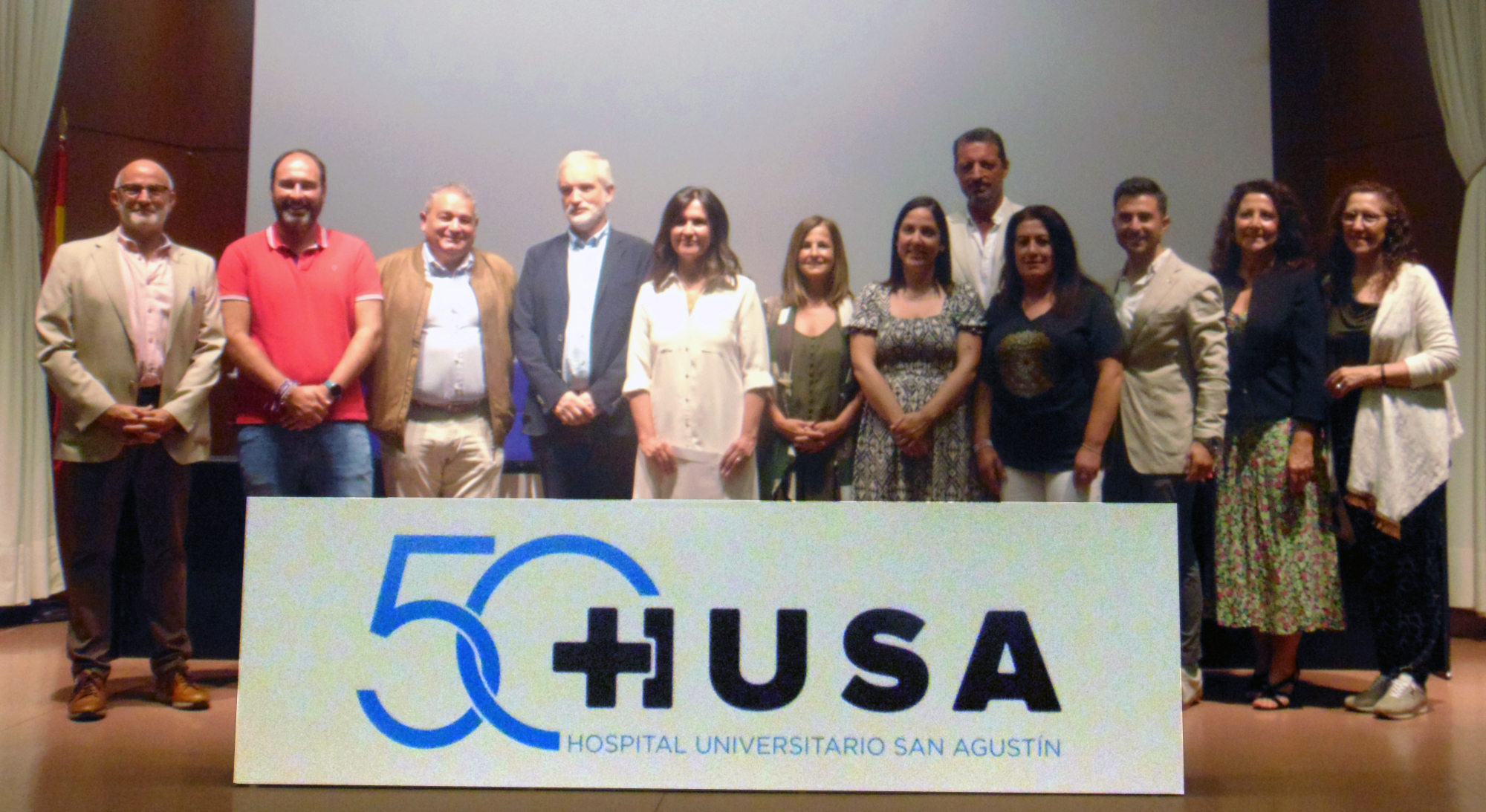 Logo 50 años HUSA Logo 50 años HUSA